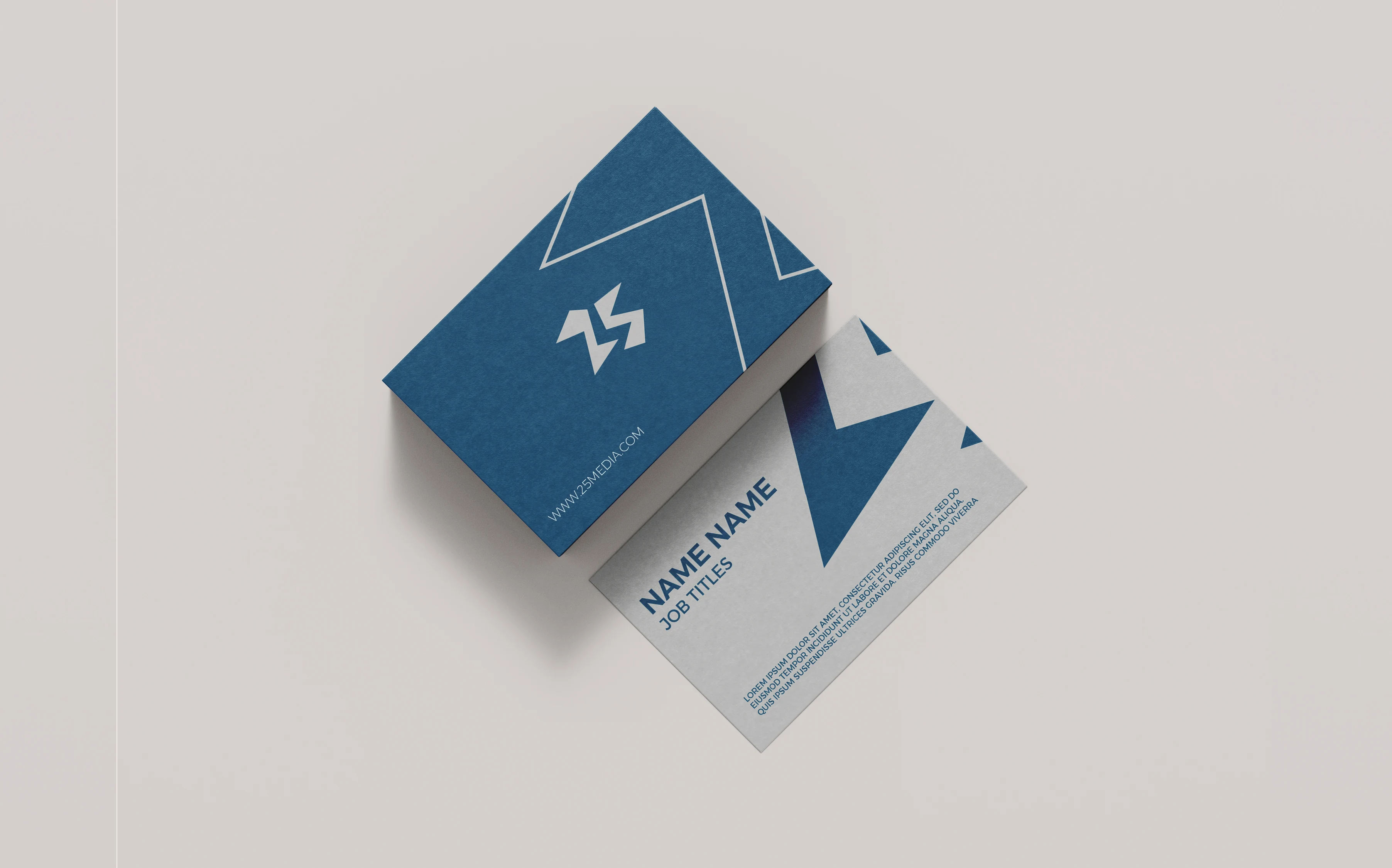 25 Media Agency identity application by Netromania